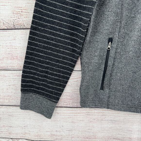 prAna Rohan Wool Full Zip Sweater Jacket Men's Size XXL Gray/Black - Picture 5 of 13